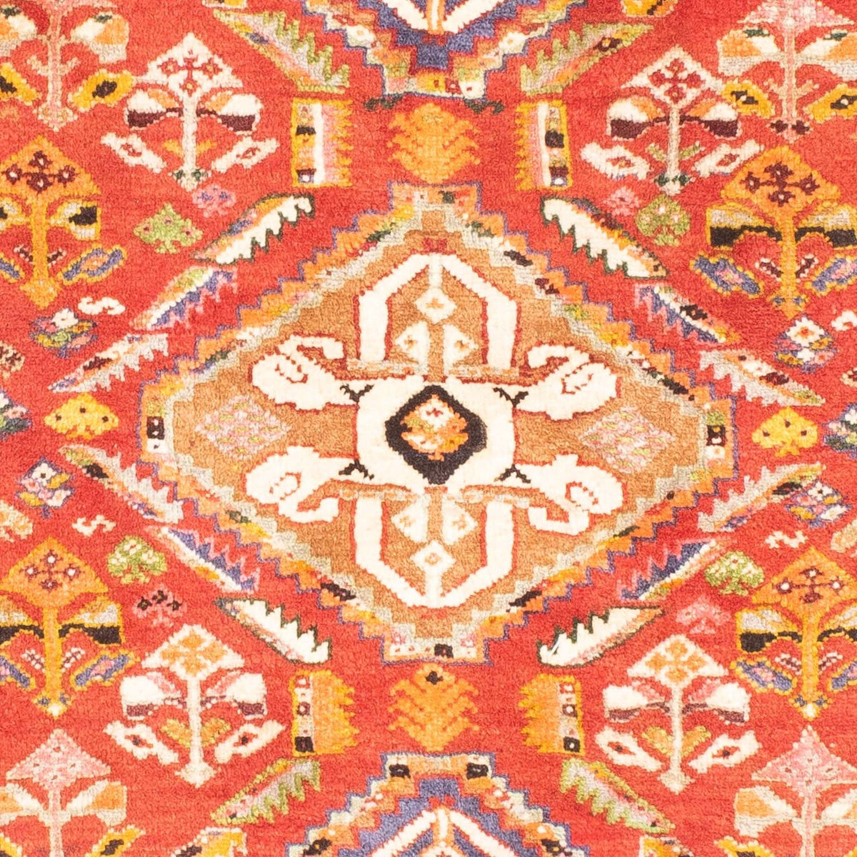 Persisk matta - Nomadic - 152 x 81 cm - röd