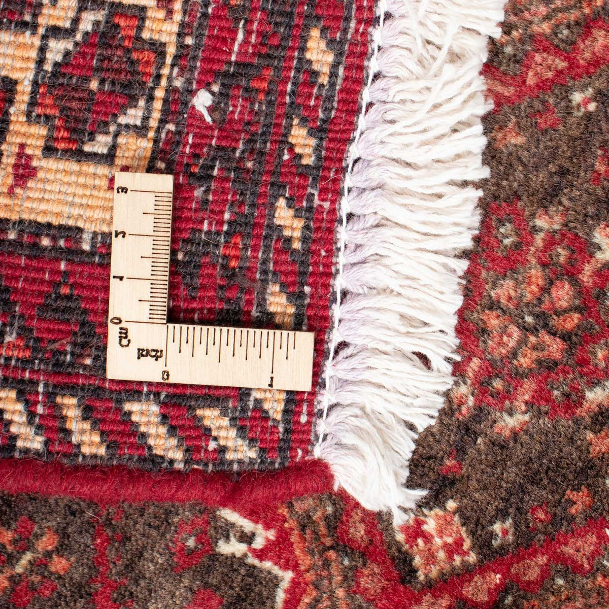 Runner Baluch-matta - 195 x 99 cm - mörkröd