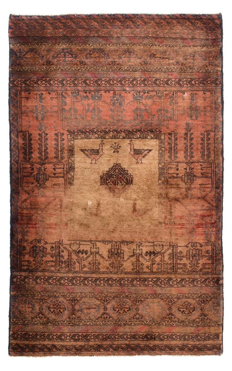 Baluch-matta - 172 x 105 cm - brun