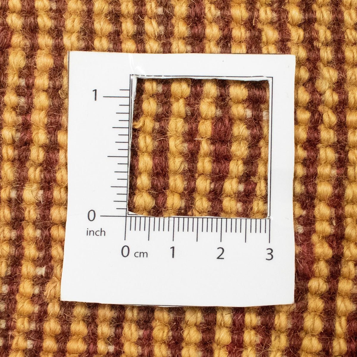 Gabbeh-matta - persisk - 170 x 137 cm - guld