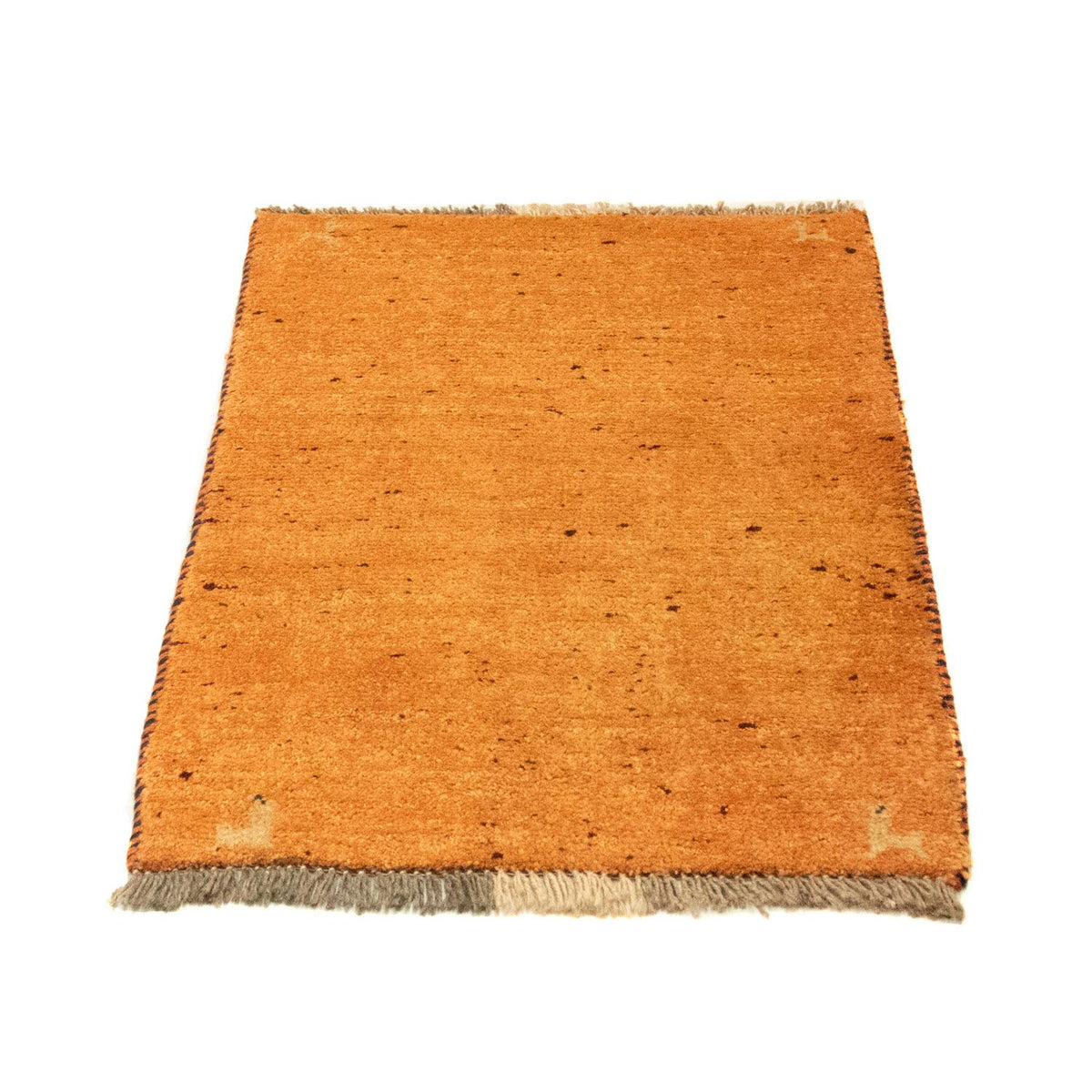 Gabbeh-matta - persisk - 86 x 58 cm - guld