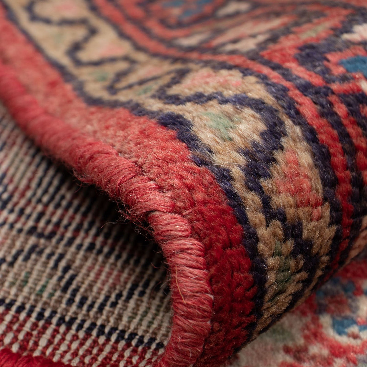 Persisk matta - Nomadic - 130 x 86 cm - röd