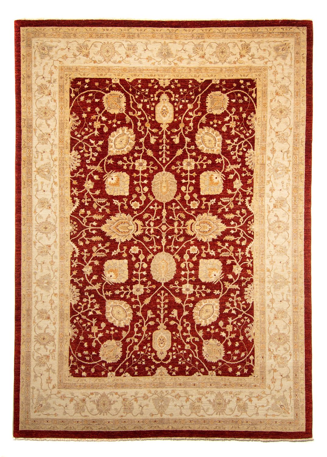 Ziegler Carpet - 343 x 248 cm - mörkröd