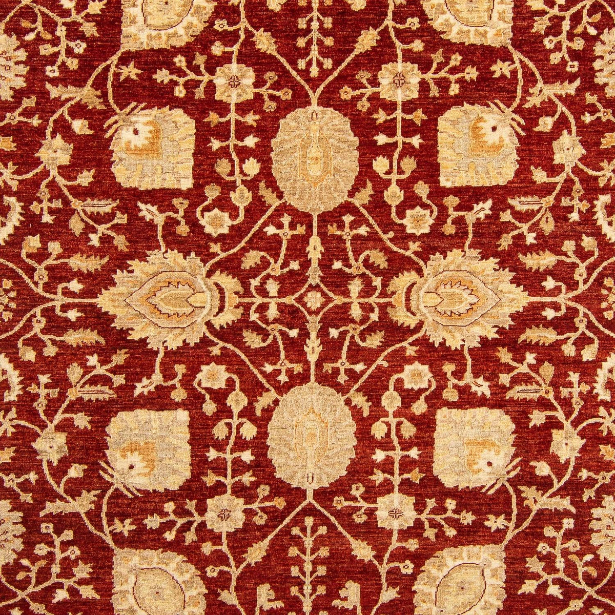 Ziegler Carpet - 343 x 248 cm - mörkröd