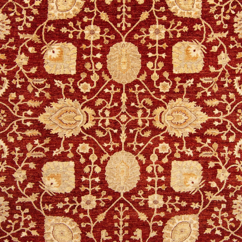 Ziegler Carpet - 343 x 248 cm - mörkröd