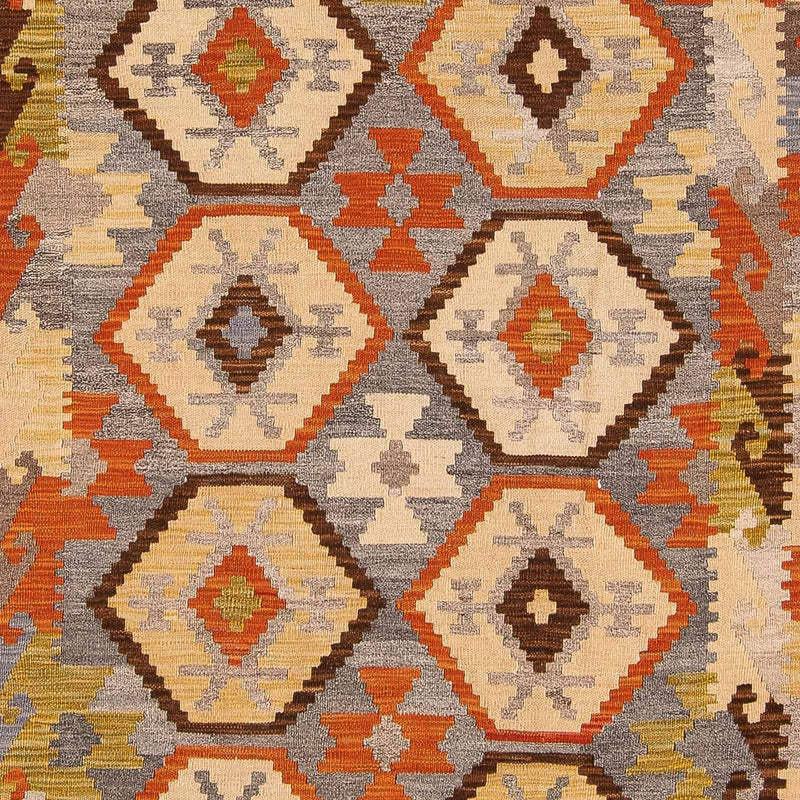 Kelim Carpet - Splash - 300 x 200 cm - flerfärgad