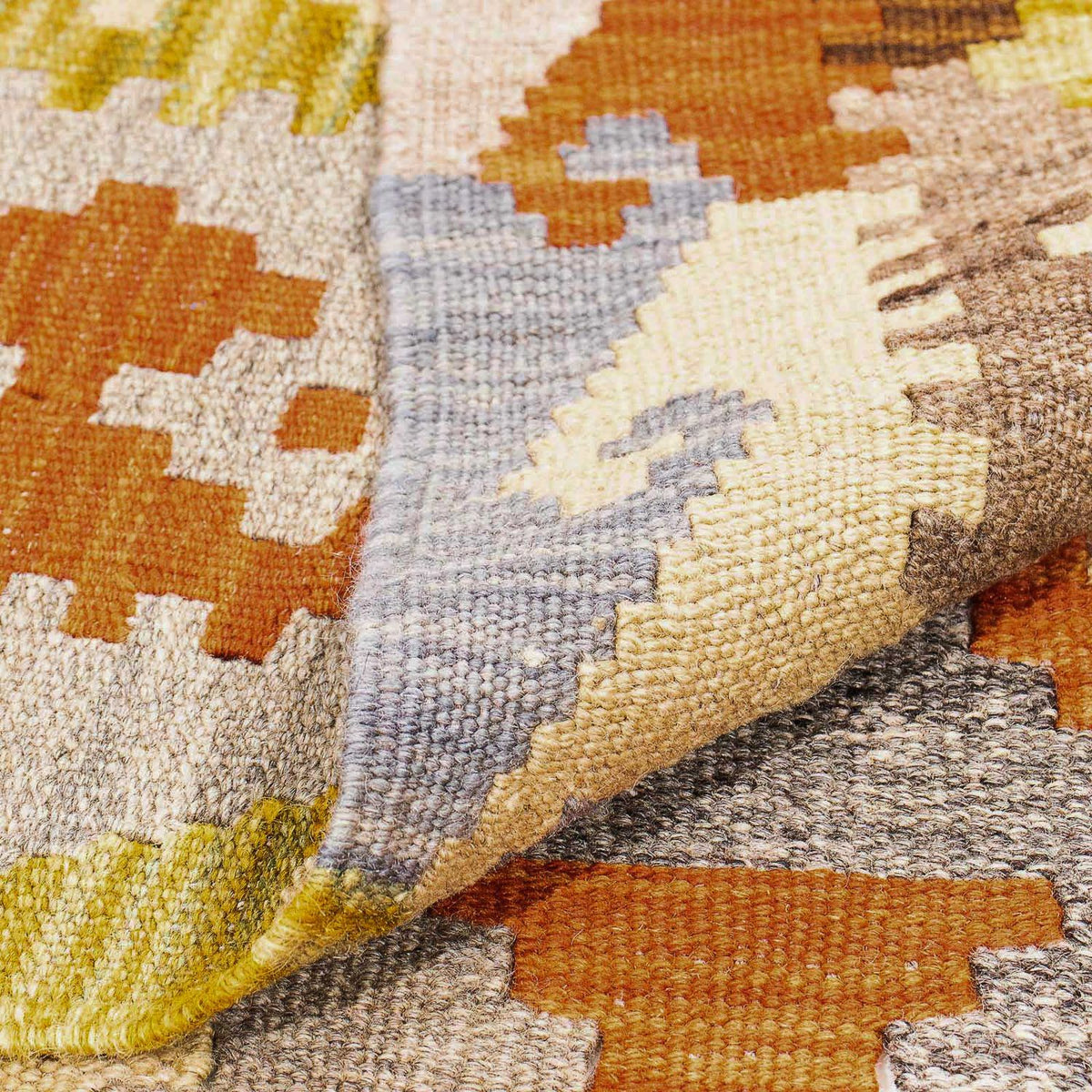 Kelim Carpet - Splash - 300 x 200 cm - flerfärgad