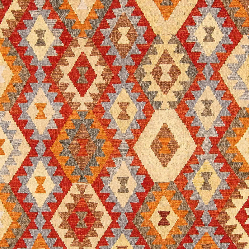 Kelim Carpet - Splash - 296 x 195 cm - flerfärgad