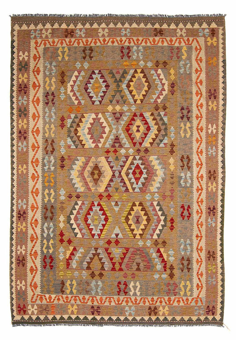 Kelim Carpet - Splash - 292 x 212 cm - flerfärgad
