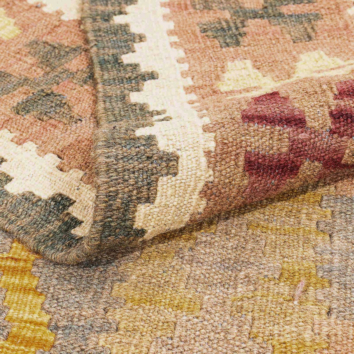 Kelim Carpet - Splash - 292 x 212 cm - flerfärgad