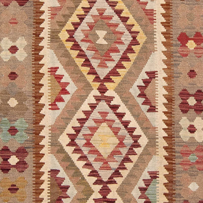 Kelim Carpet - Splash - 293 x 198 cm - flerfärgad