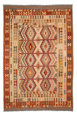 Kelim Carpet - Splash - 301 x 204 cm - beige