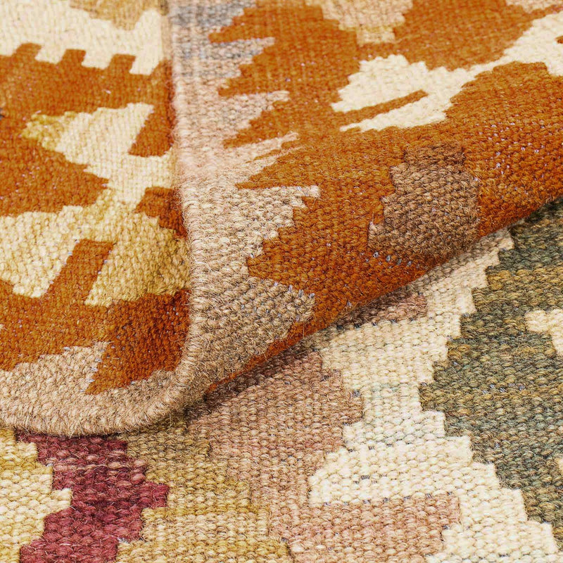 Kelim Carpet - Splash - 301 x 204 cm - beige