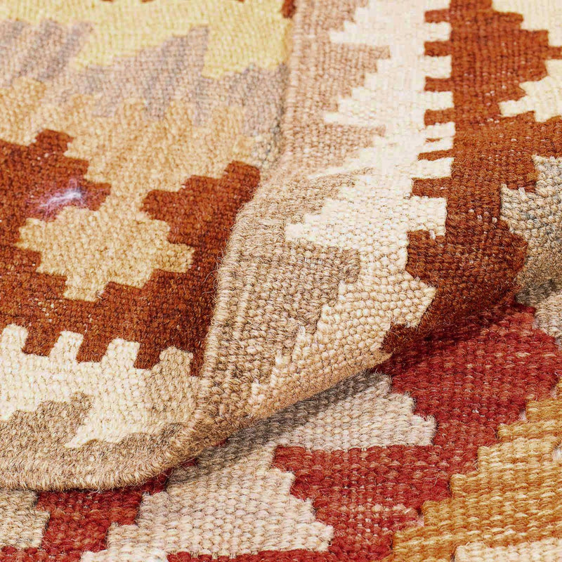 Kelim Carpet - Splash - 297 x 200 cm - ljusbrun