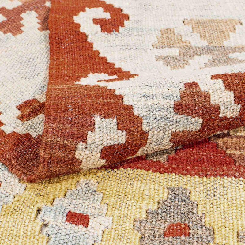 Kelim Carpet - Splash - 303 x 201 cm - flerfärgad