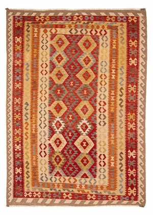 Kelim Carpet - Splash - 288 x 198 cm - flerfärgad