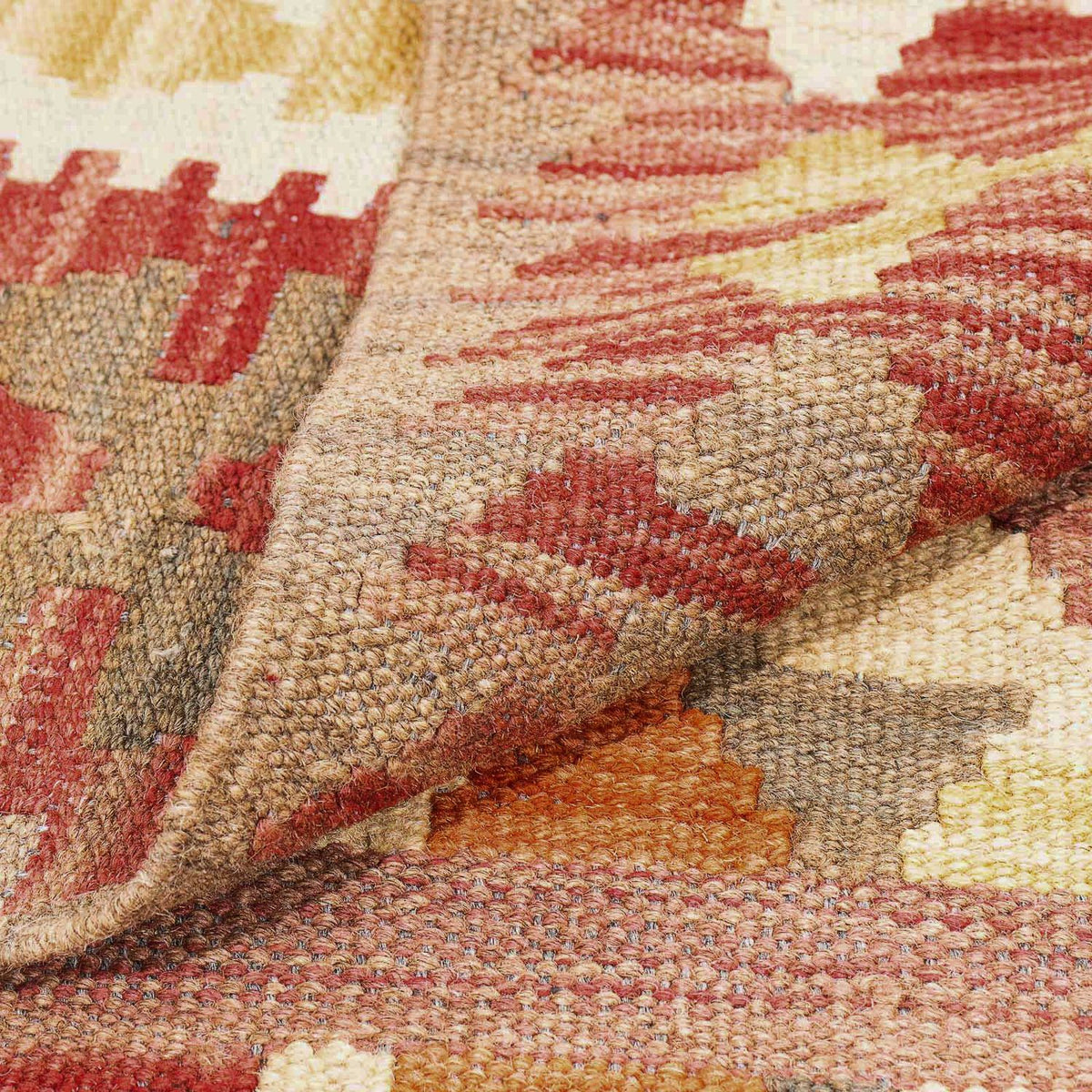 Kelim Carpet - Splash - 296 x 205 cm - flerfärgad