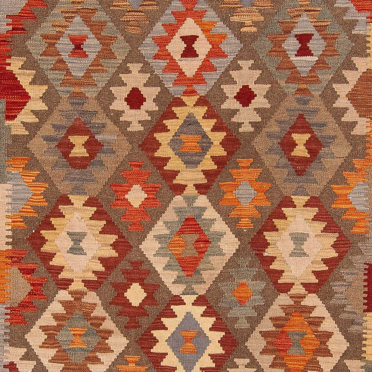 Kelim Carpet - Splash - 291 x 196 cm - flerfärgad