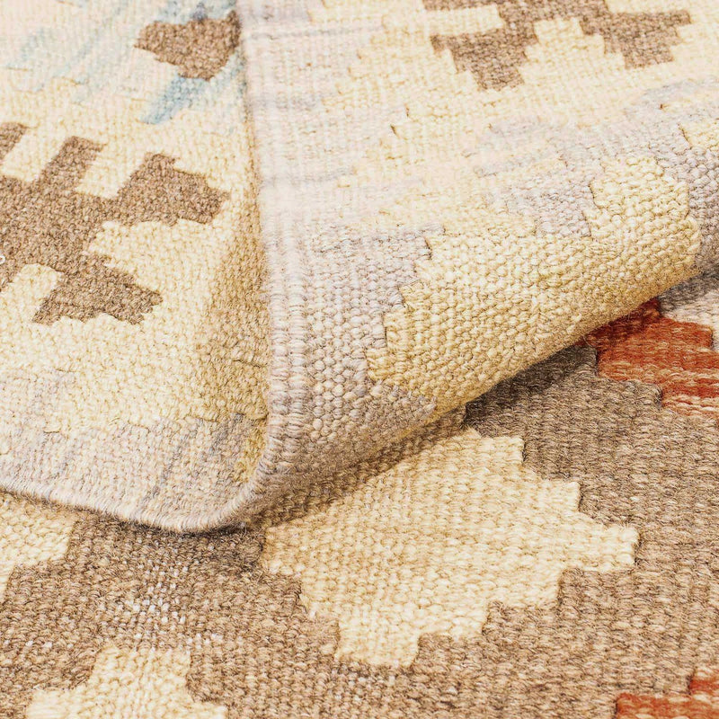 Kelim Carpet - Splash - 285 x 198 cm - beige