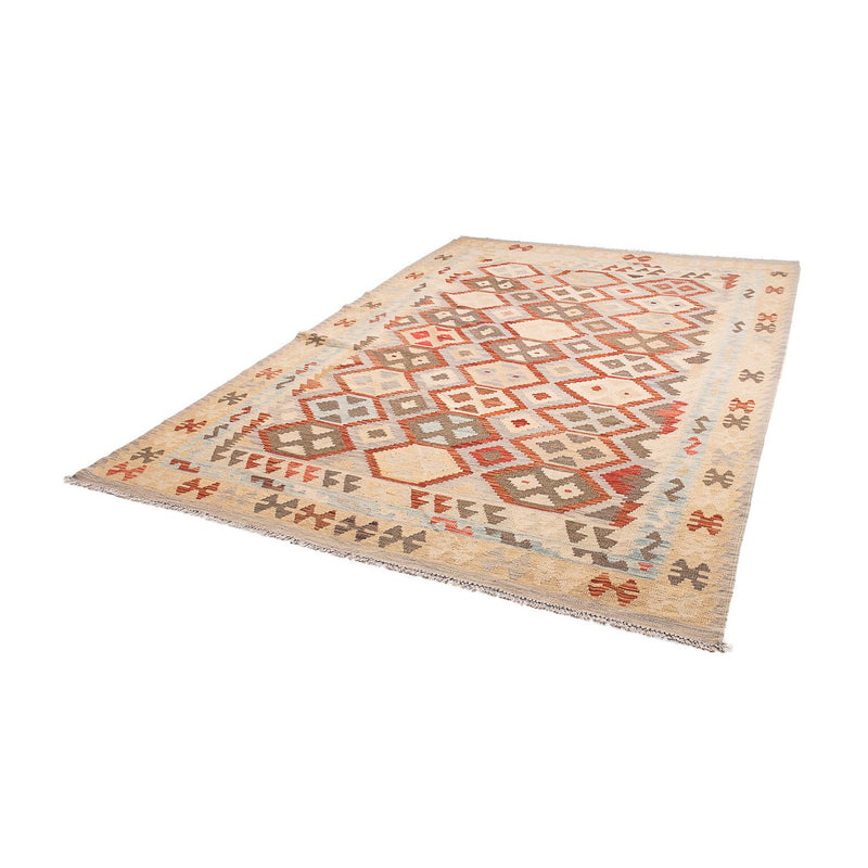 Kelim Carpet - Splash - 285 x 198 cm - beige