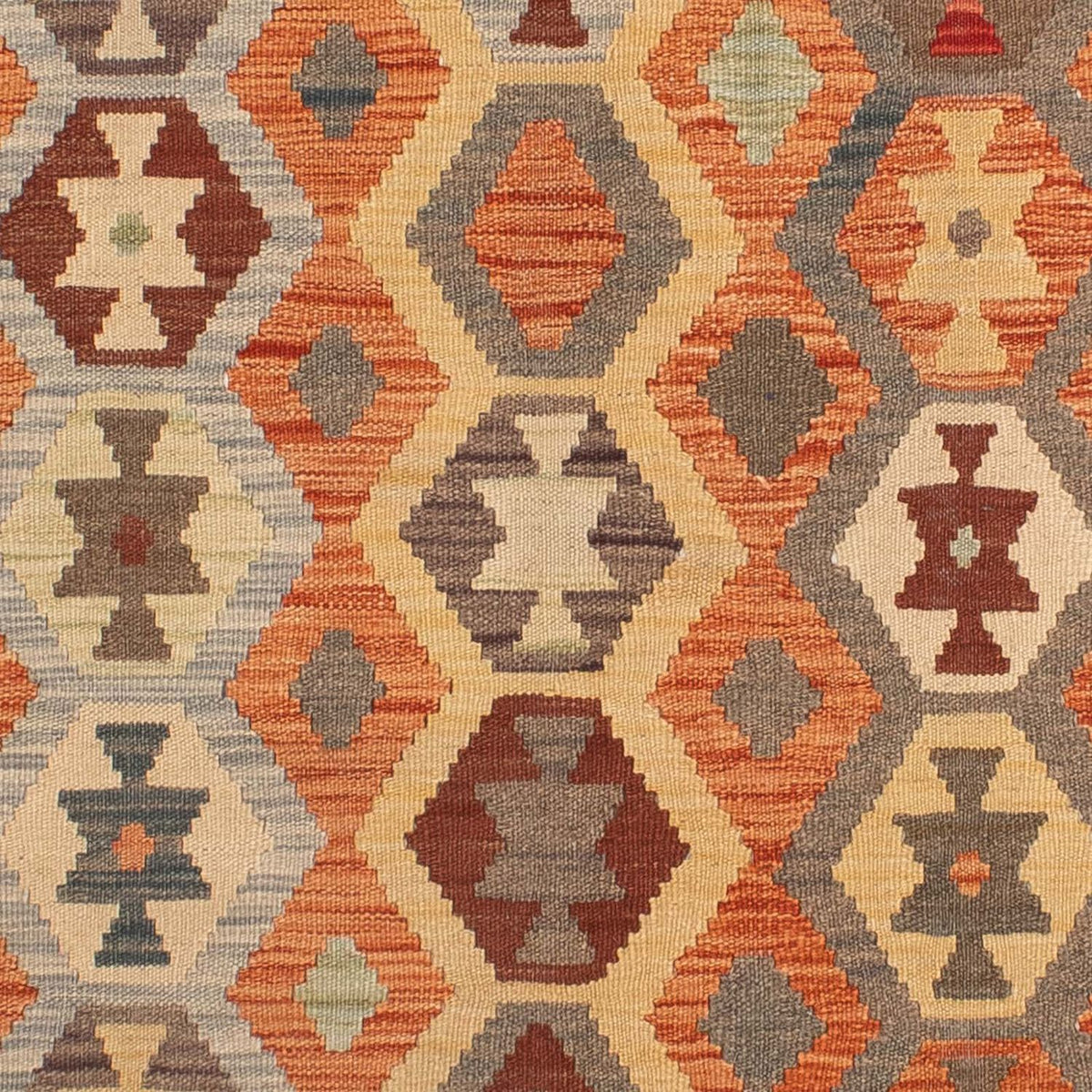 Kelim Carpet - Splash - 205 x 149 cm - flerfärgad