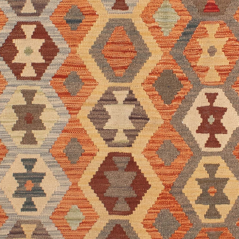 Kelim Carpet - Splash - 205 x 149 cm - flerfärgad