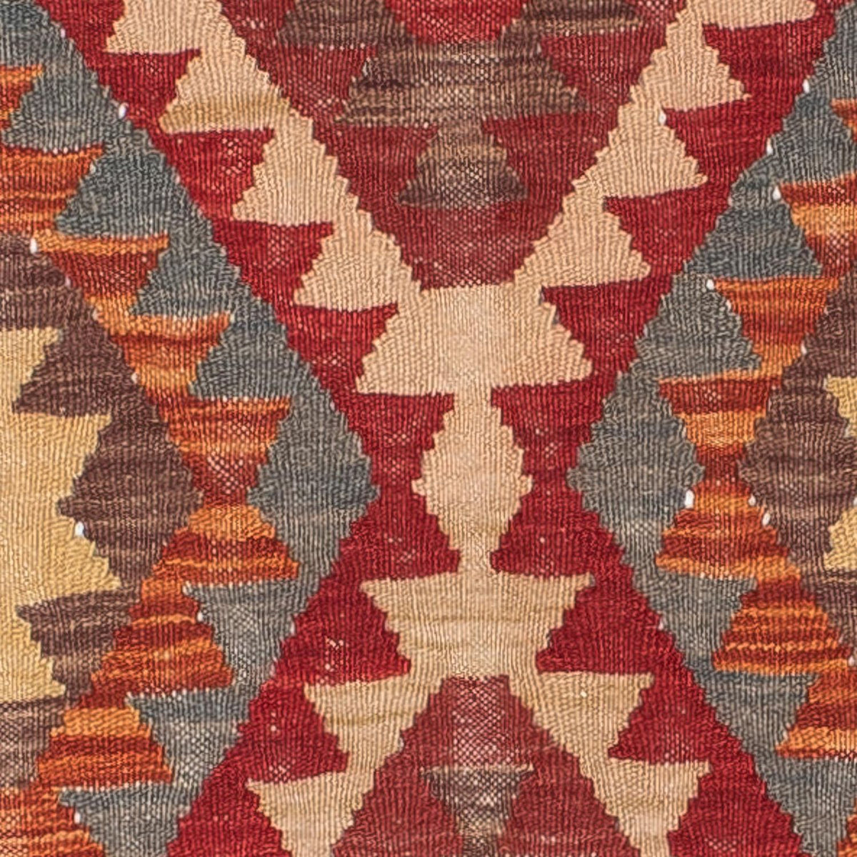 Kelim Carpet - orientalisk matta - 192 x 136 cm - flerfärgad