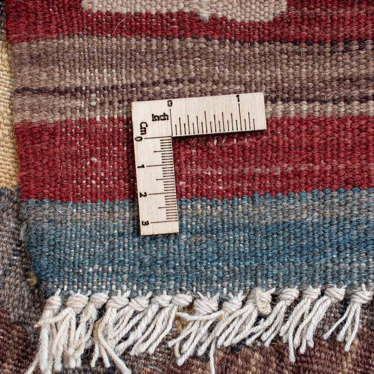 Kelim Carpet - orientalisk matta - 192 x 136 cm - flerfärgad