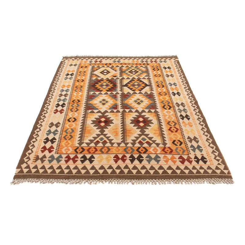 Kelim Carpet - Splash - 201 x 143 cm - flerfärgad