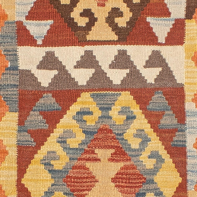 Runner Kelim Carpet - Splash - 298 x 78 cm - flerfärgad