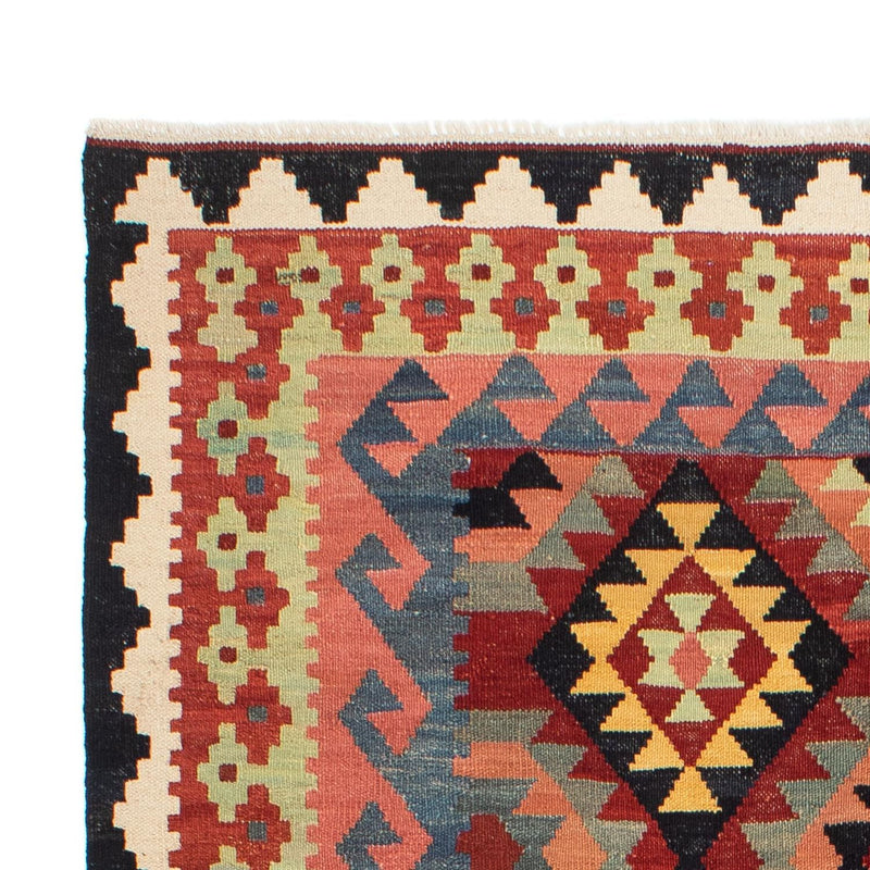 Kelim Carpet - Splash - 214 x 153 cm - flerfärgad