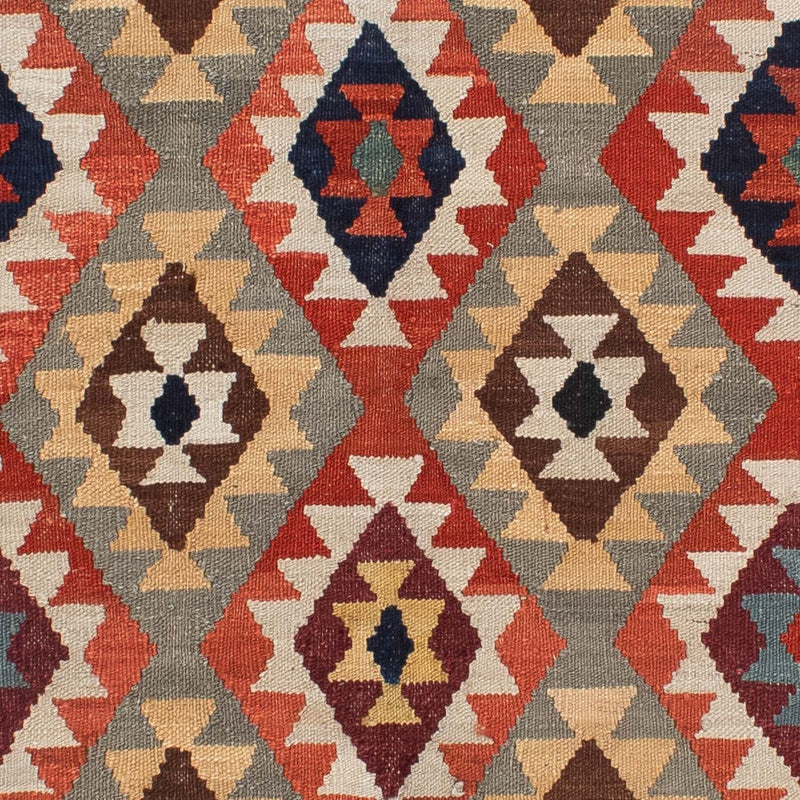 Kelim Carpet - Splash - 189 x 157 cm - flerfärgad