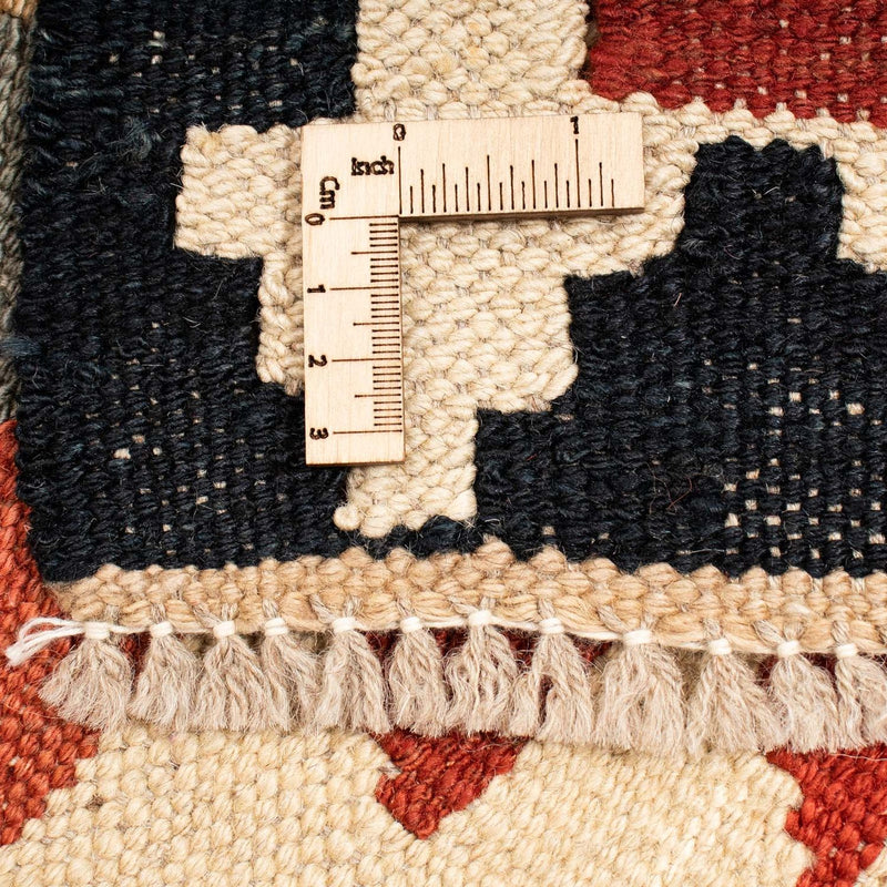 Kelim Carpet - Splash - 189 x 157 cm - flerfärgad