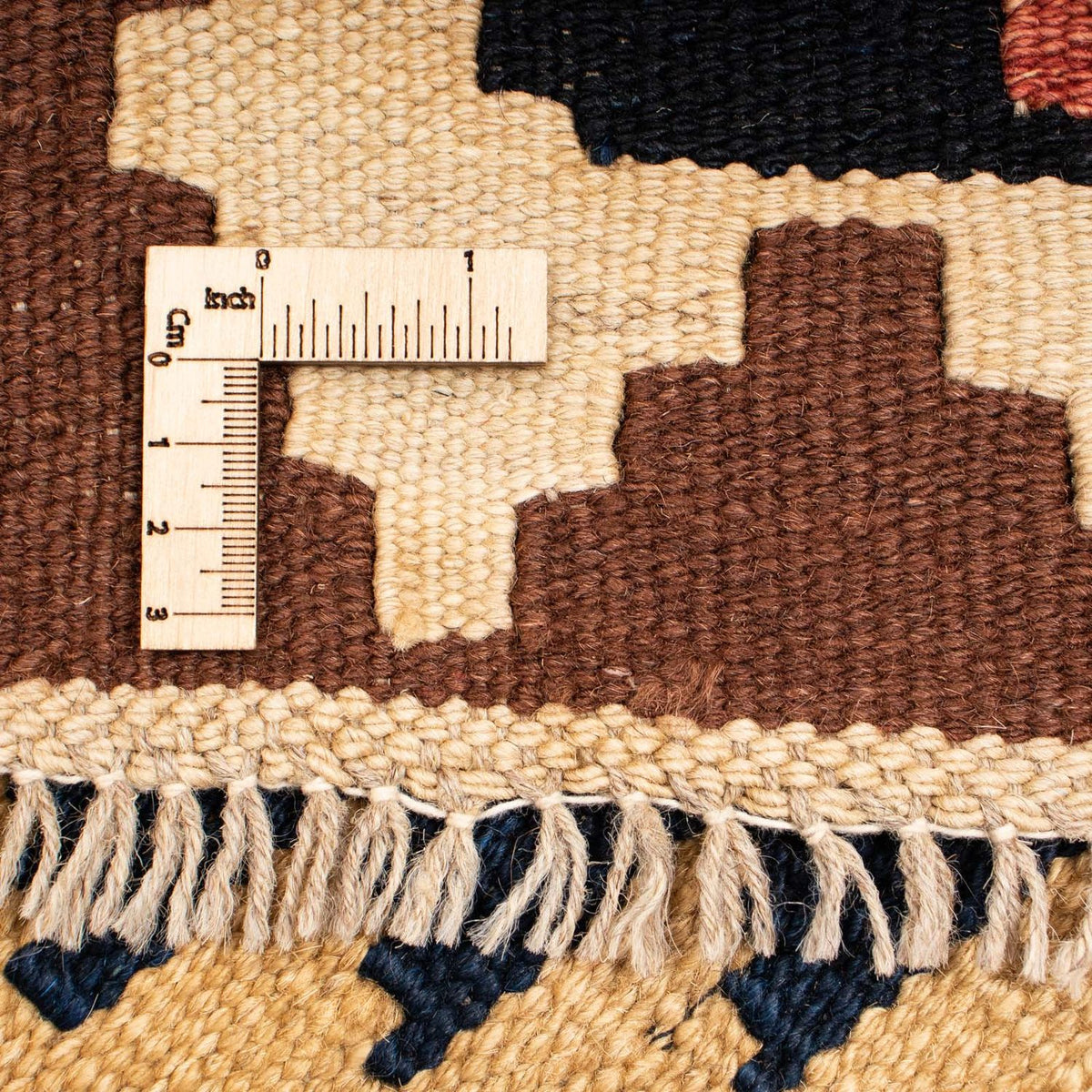 Kelim Carpet - Splash - 203 x 153 cm - flerfärgad