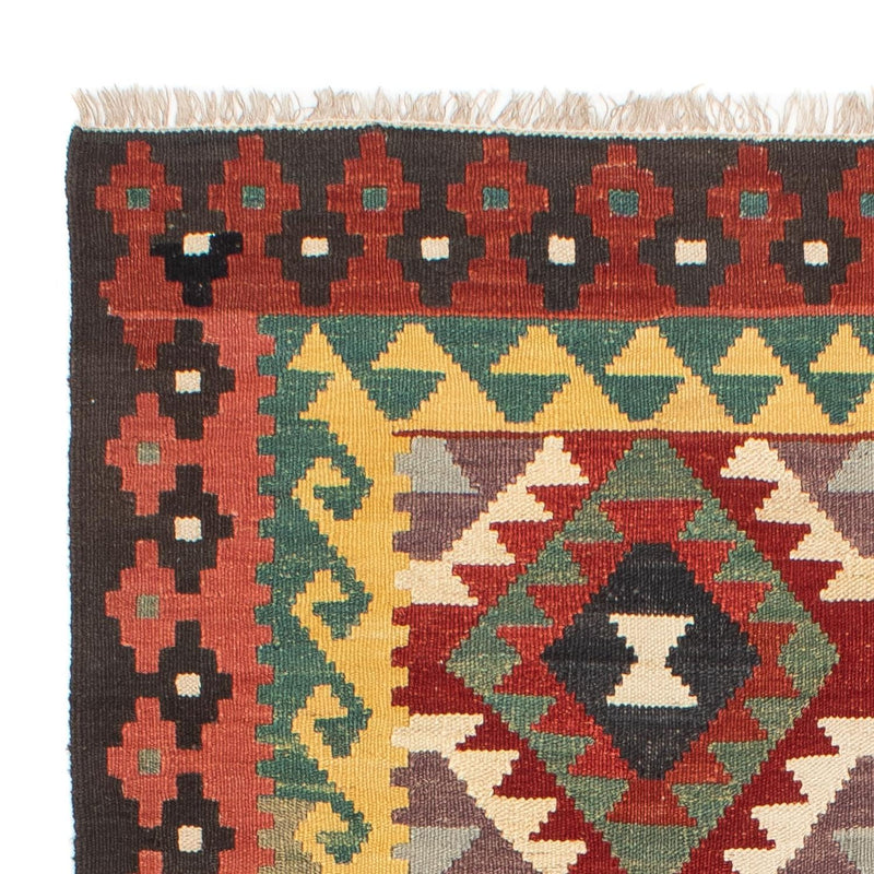 Kelim Carpet - Splash - 194 x 126 cm - flerfärgad