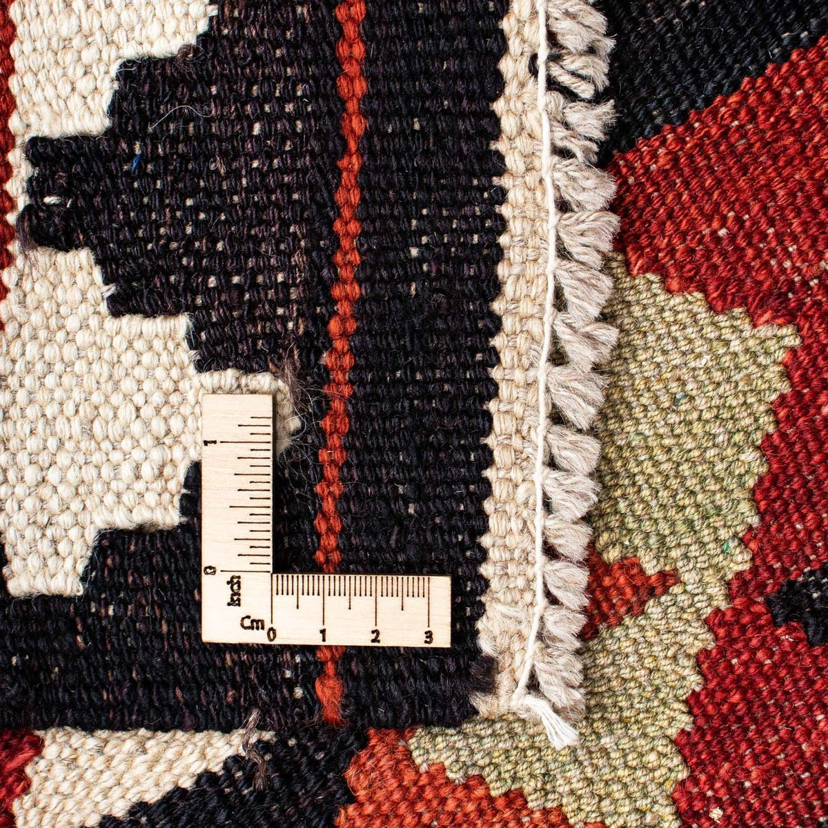 Runner Kelim Carpet - orientalisk matta - 222 x 100 cm - flerfärgad