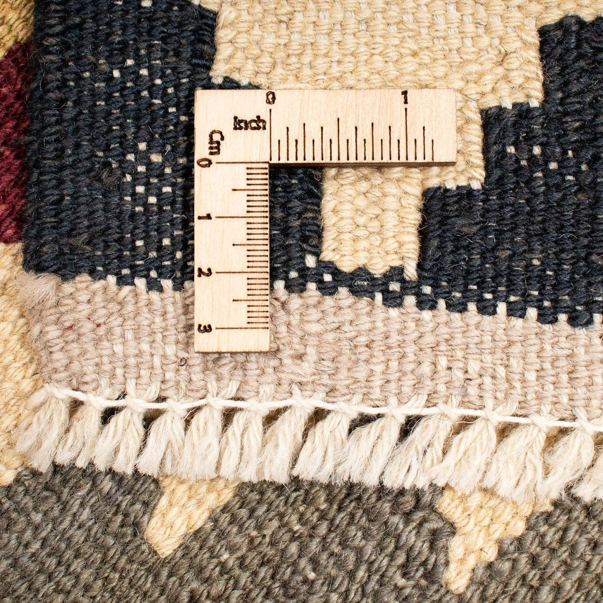 Kelim Carpet - Splash - 207 x 163 cm - flerfärgad