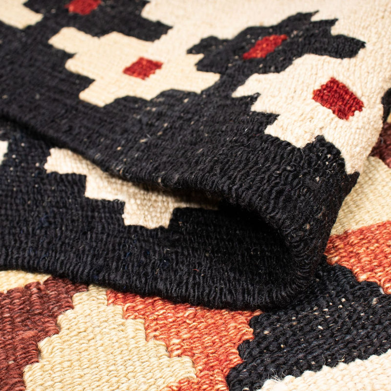 Kelim Carpet - Splash - 215 x 153 cm - flerfärgad