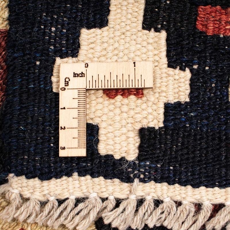 Kelim Carpet - Splash - 215 x 153 cm - flerfärgad