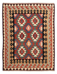 Kelim Carpet - Splash - 207 x 155 cm - flerfärgad