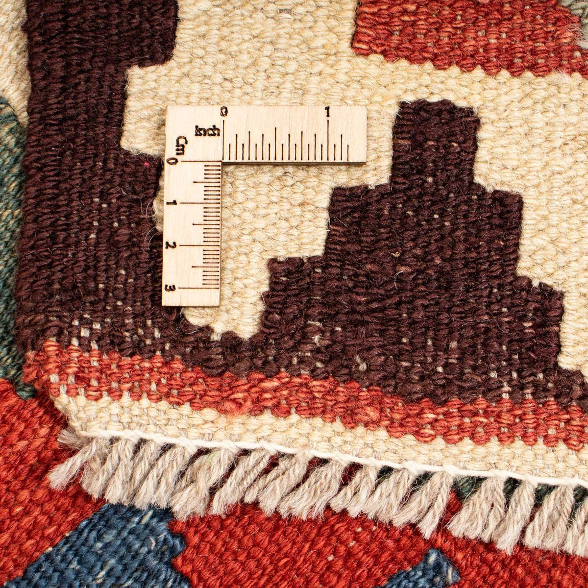 Kelim Carpet - Splash - 207 x 155 cm - flerfärgad