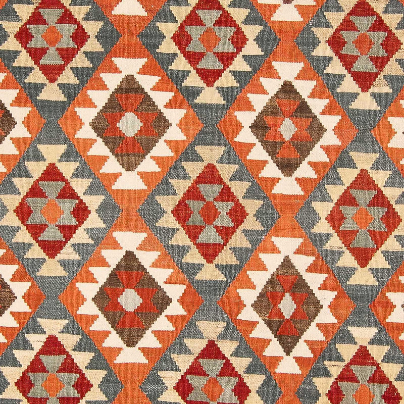 Kelim Carpet - Splash - 301 x 207 cm - flerfärgad