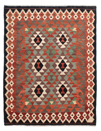 Kelim Carpet - Splash - 196 x 149 cm - flerfärgad
