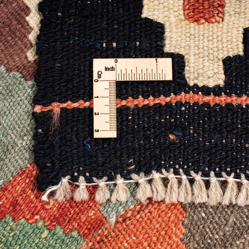 Kelim Carpet - Splash - 196 x 149 cm - flerfärgad