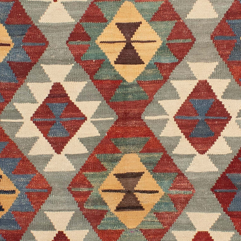 Kelim Carpet - Splash - 203 x 153 cm - flerfärgad