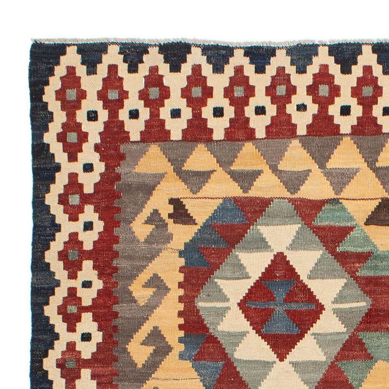 Kelim Carpet - Splash - 203 x 153 cm - flerfärgad