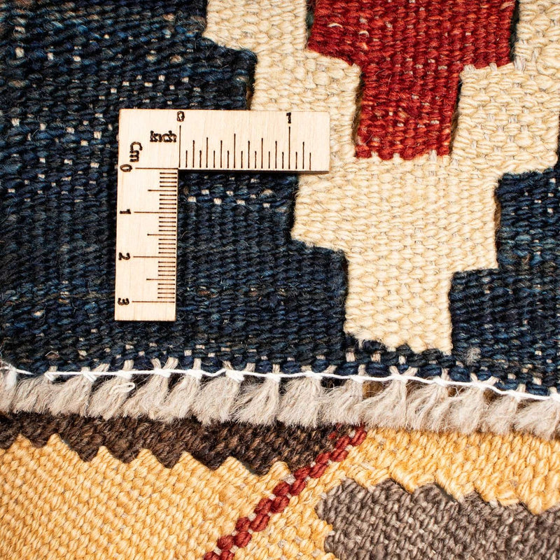 Kelim Carpet - Splash - 203 x 153 cm - flerfärgad