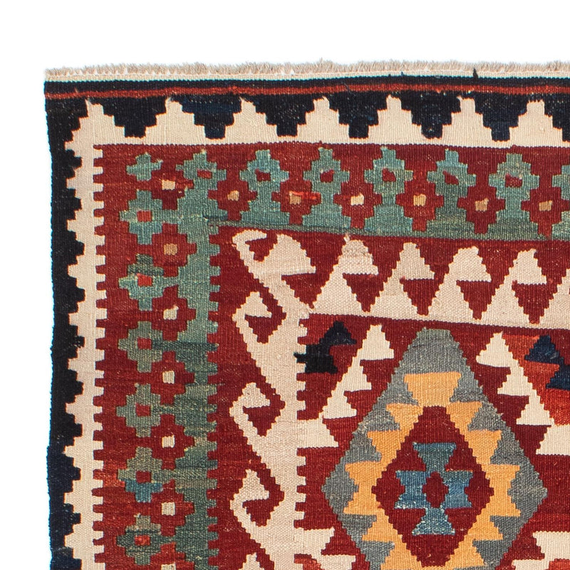 Kelim Carpet - Splash - 203 x 147 cm - flerfärgad