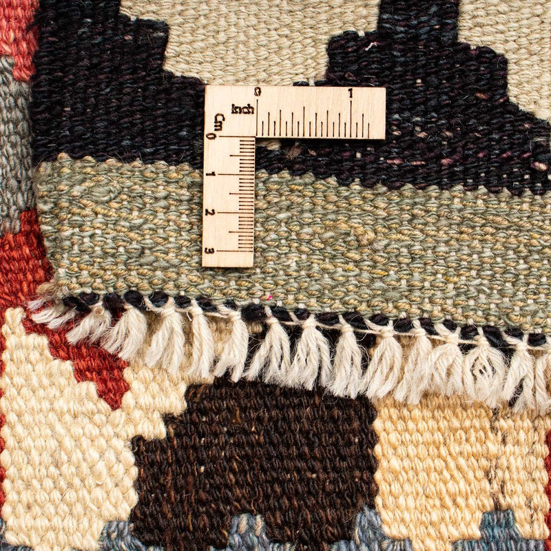 Kelim Carpet - Splash - 206 x 123 cm - flerfärgad