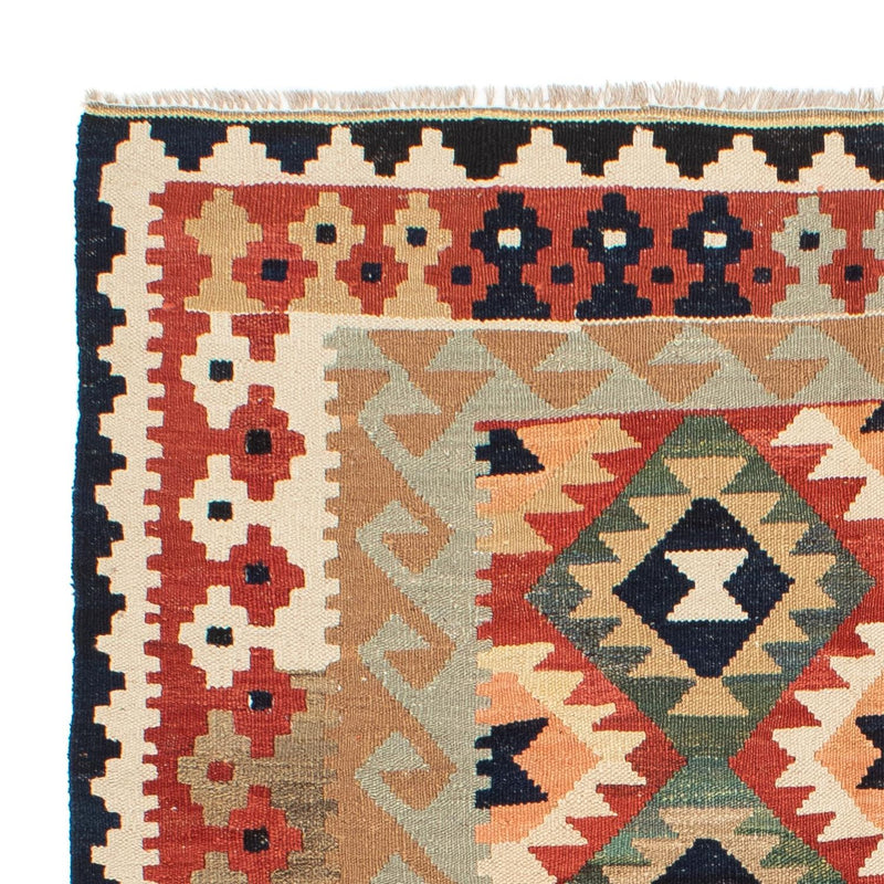 Kelim Carpet - Splash - 189 x 152 cm - flerfärgad